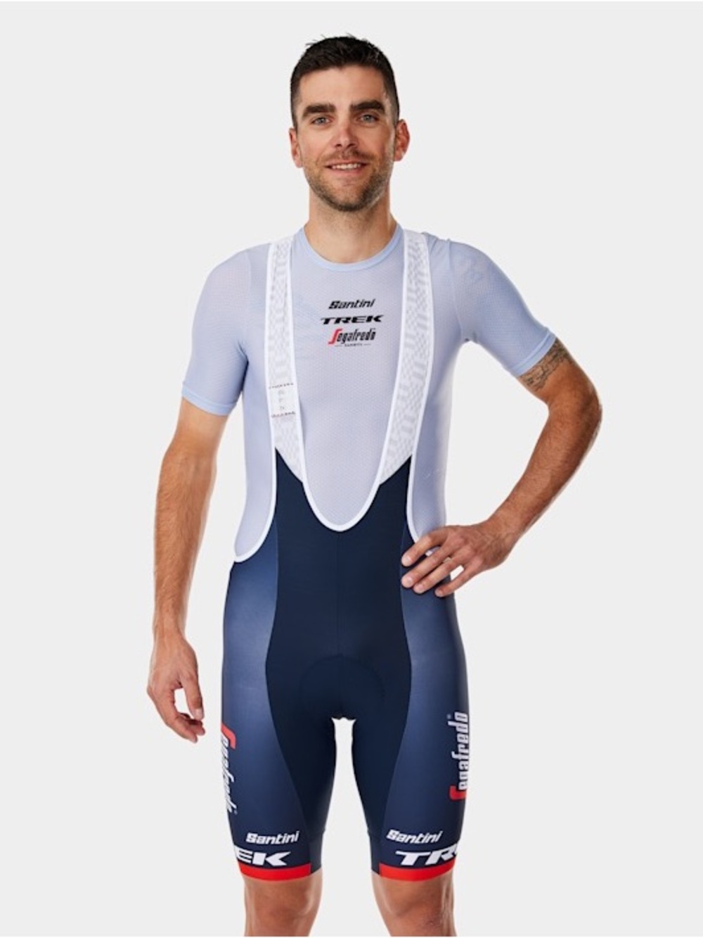 Men's Santini Trek-Segafredo Cycling Bib Short (never used)